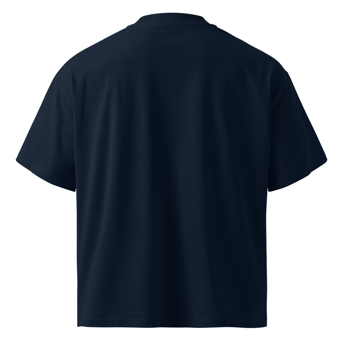 T-shirt ample Signature — Bleu marine — Dos