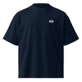Signature Oversized T-shirt — Navy — Front