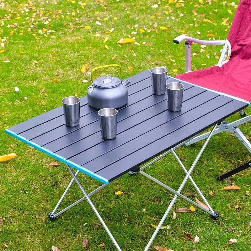 Mesa de camping plegable portátil ultraligera